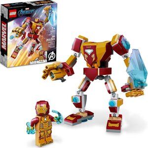 Brand New Lego Marvel Iron Man Mech Armor 76203 Building Kit